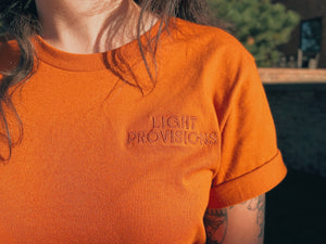 Burnt Orange Embroidered Shirt - Light Provisions -