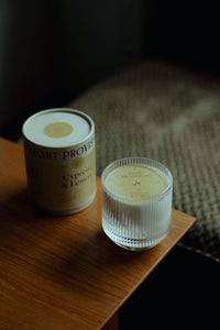 Cypress & Lemon Candle - Light Provisions - Candle