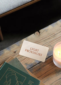 Gift Card - Light Provisions - Gift Card