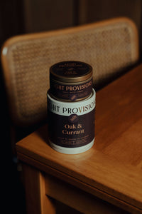 Oak & Currant Candle - Light Provisions - Candle