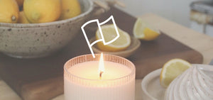 Flagship candle collection featuring core Light Provisions scents available year round
