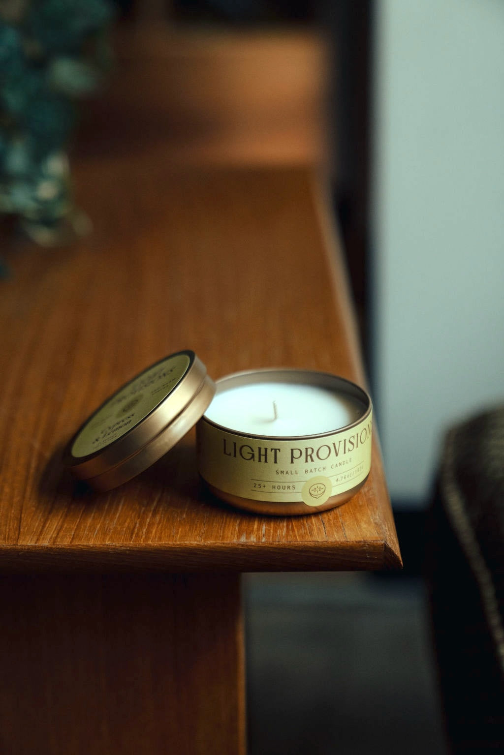 Cypress & Lemon Candle