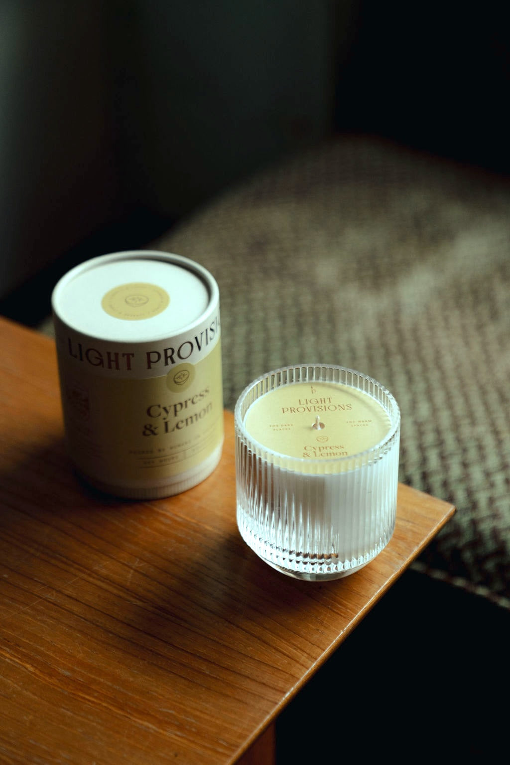 Cypress & Lemon Candle