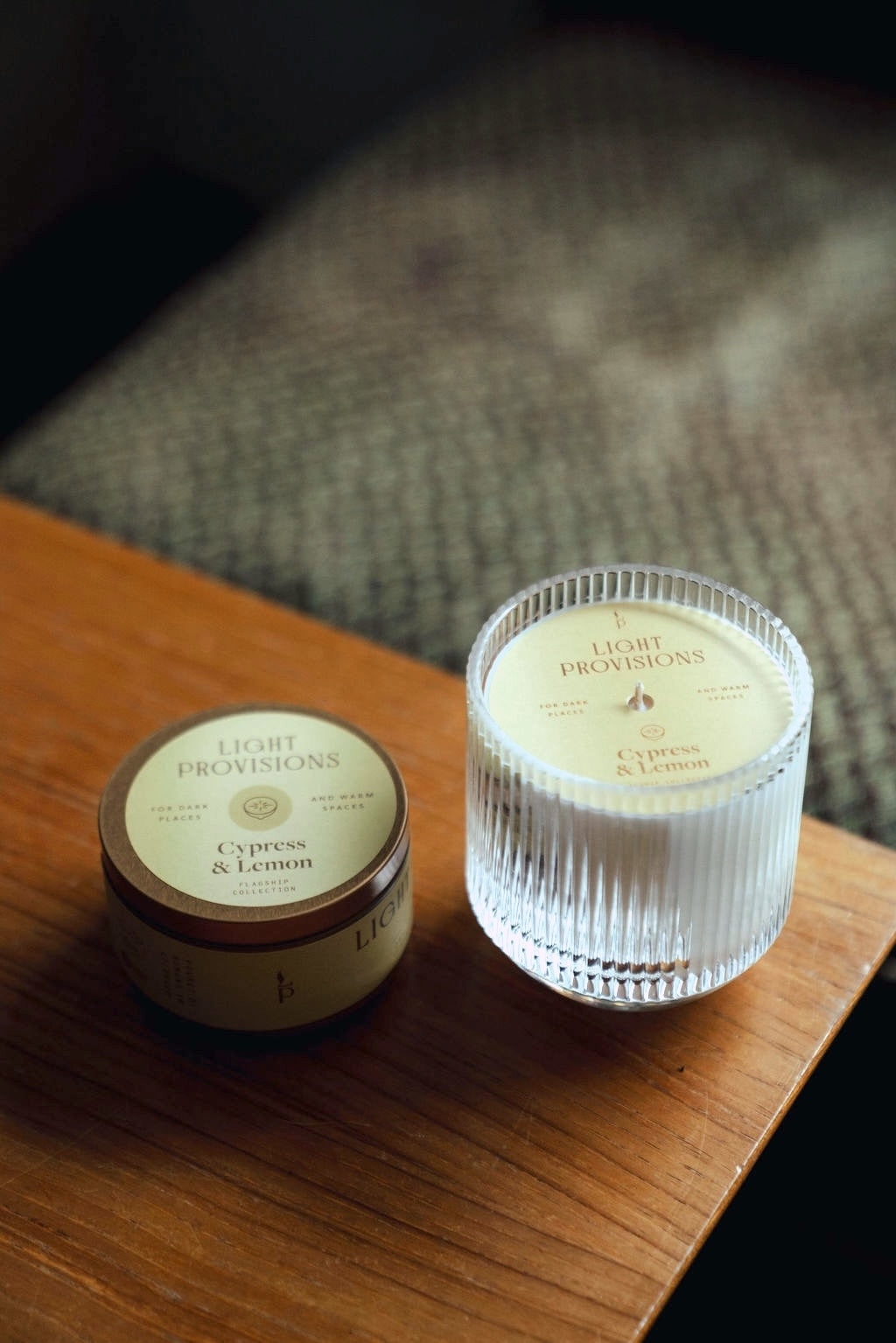 Cypress & Lemon Candle