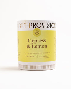 Bougie Cyprès &amp; Citron