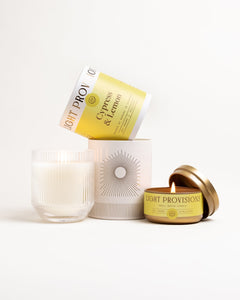 Bougie Cyprès &amp; Citron