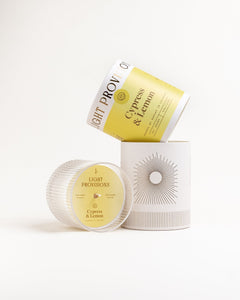 Bougie Cyprès &amp; Citron