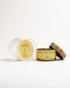 Bougie Cyprès &amp; Citron