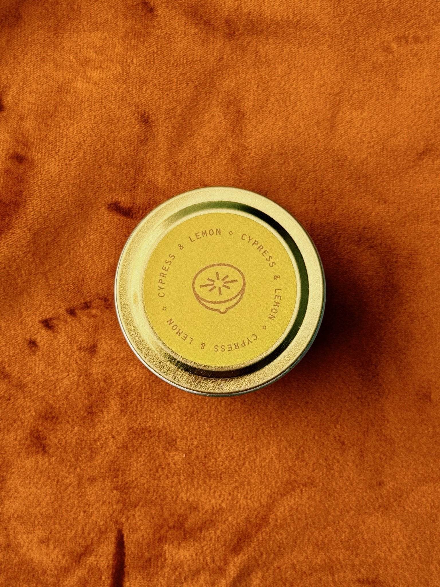 Cypress & Lemon Candle