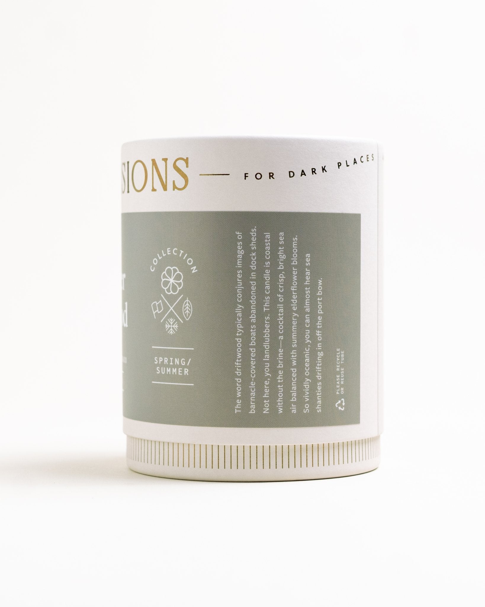 Elderflower & Driftwood Candle