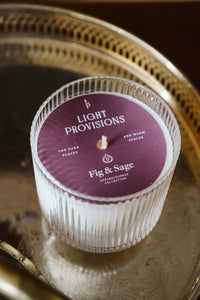 Fig & Sage - Light Provisions - Candle