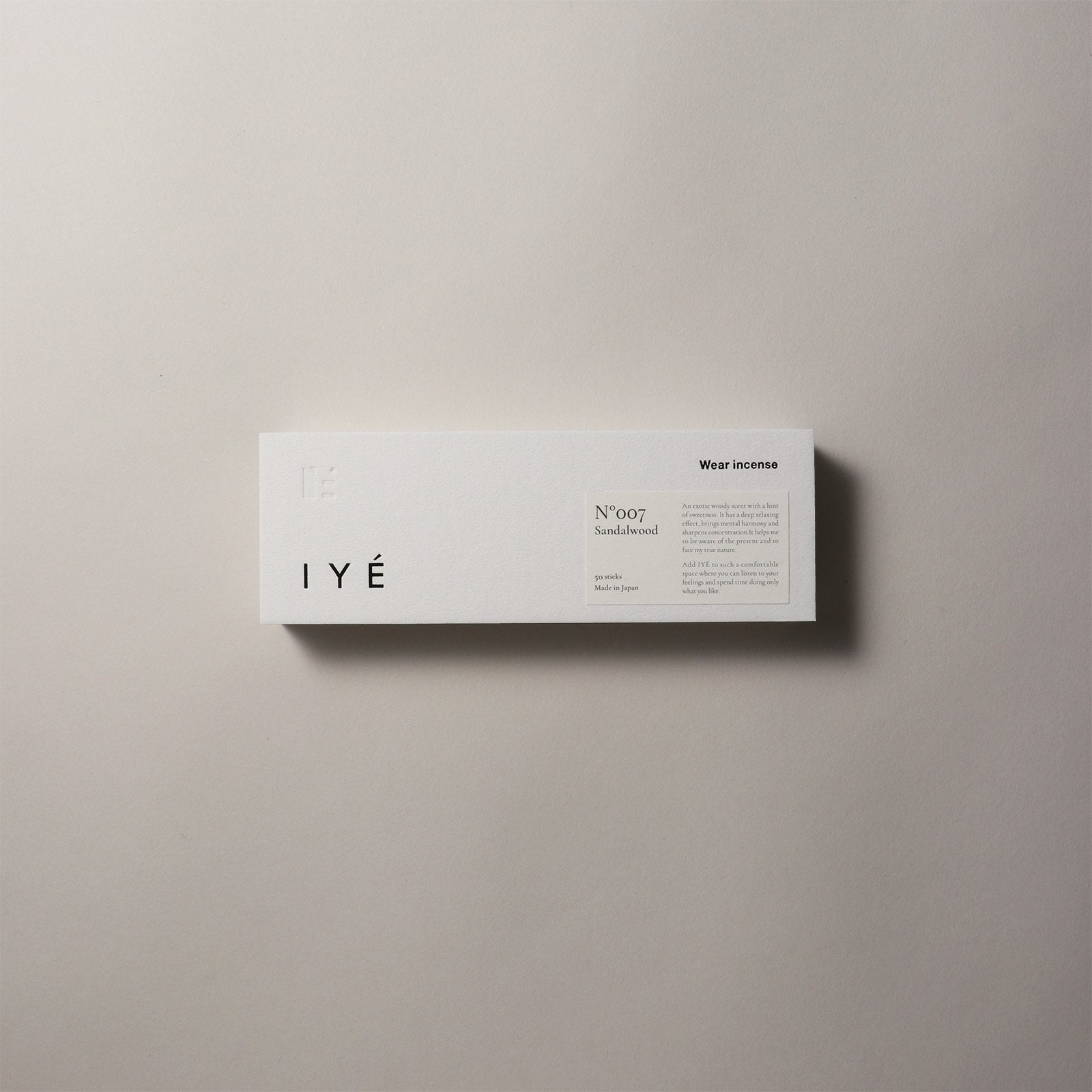 No.007 -  Sandalwood Incense