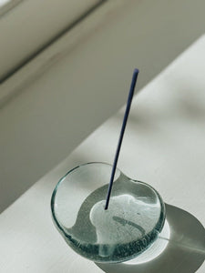 IYÉ Reborn Ripple — Recycled Glass Incense Holder | Light Provisions