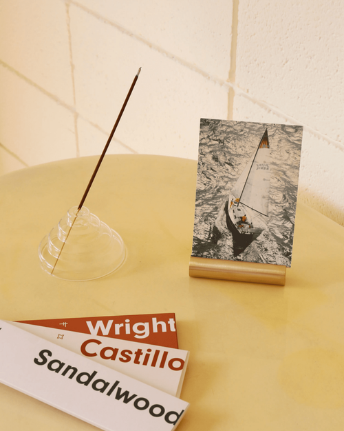 'Meso' Glass Incense Holder