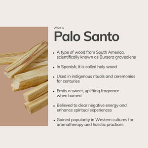 Palo Santo Hand-Rolled Incense