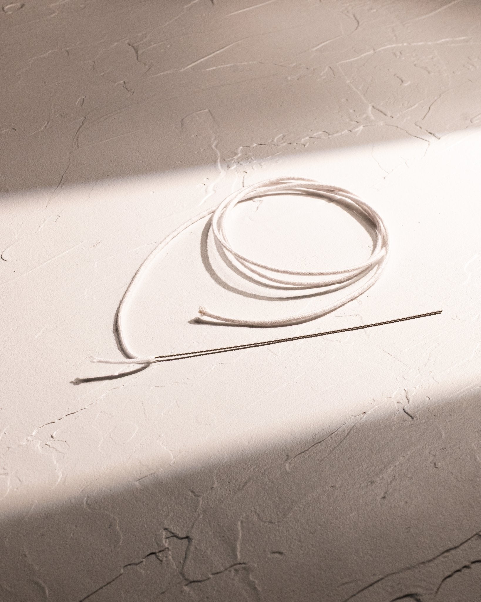 Coiled cotton replacement wick for Tsubota Pearl Queue and Bolbo lighters