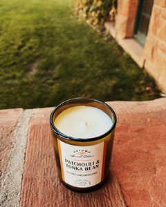 Patchouli & Tonka Bean Candle - Light Provisions - Candle