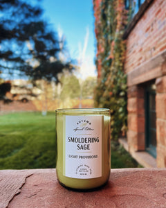Smoldering Sage Candle - Light Provisions - Candle