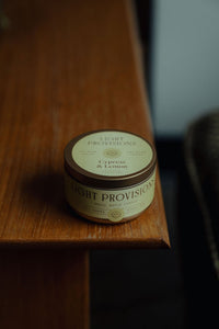 Cypress & Lemon Candle - Light Provisions - Candle