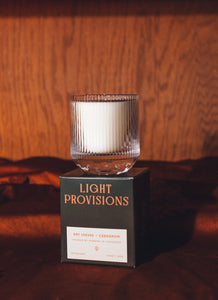 Dry Leaves & Cardamom Candle - Light Provisions - Candle