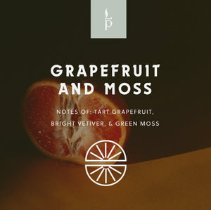 Grapefruit & Moss Candle - Light Provisions - Candle