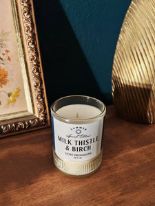 Milk Thistle & Birch - Light Provisions - Candle