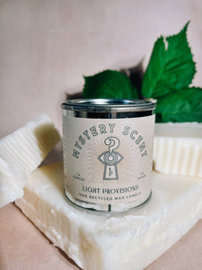 Mystery Scent candle - Light Provisions -