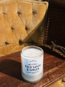 Palo Santo & Ginger - Light Provisions - Candle