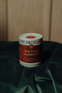 Red Tea & Sandalwood Candle - Light Provisions - Candle