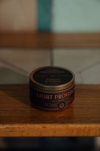 Walnut & Tobacco Candle - Light Provisions - Candle