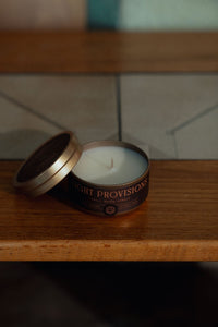 Walnut & Tobacco Candle - Light Provisions - Candle