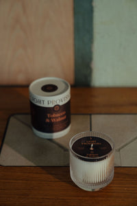 Walnut & Tobacco Candle - Light Provisions - Candle